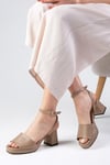 Ellen Vizon Renk Platformlu Sandalet-SANDALET-Mio Gusto-02230MIC