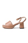 Ellen Vizon Renk Platformlu Sandalet-SANDALET-Mio Gusto-02230MIC