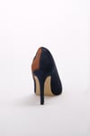 Elvira Dark Blue-High Heels-Mio Gusto-02190DBS