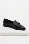 Ezra Siyah Fiyonklu Loafer Ayakkabı-Casual-Mio Gusto-01389BLC
