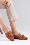 Ezra Taba Fiyonklu Loafer Ayakkabı-DÜZ AYAKKABI-Mio Gusto-01389TAC
