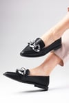 Gianna Black Loafer-Casual-Mio Gusto-01384BLC