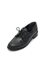 Kahverengi Rugan Kalın Tabanlı Loafer 4,5 cm | Mio Gusto