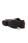 Kahverengi Rugan Kalın Tabanlı Loafer 4,5 cm | Mio Gusto
