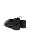 Kahverengi Rugan Kalın Tabanlı Loafer 4,5 cm | Mio Gusto