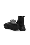 Kahverengi Süet Toka Detaylı Loafer Bot | Mio Gusto