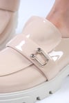 Katy Ten Rengi Kalın Tabanlı Oxford Ayakkabı-Casual-Mio Gusto-01512NUR