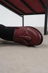 Mio Gusto Bordo Renk Oxford Ayakkabı 