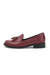 Mio Gusto Bordo Renk Oxford Ayakkabı 