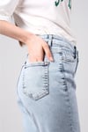 MIOROPA  Açık Mavi Mom Jean Pantolon-GİYİM-Mioropa-G0049BUK