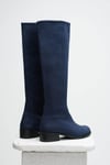 Parley Dark Blue Boot-Boots-Mio Gusto-02030DBS