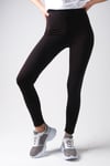 Siyah Renk Yüksek Bel Tayt-GİYİM-Mio Gusto-G0041BLK