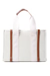 Taba Biyeli Bej Renk Kanvas El Ve Omuz Çantası-Bags-Mio Gusto-C0063BEK