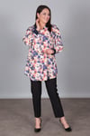 Batik Desen Pudra Tunik Gömlek