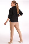 BEL LASTİKLİ PANTOLON BEJ