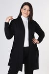 CEP BÜZGÜLÜ HIRKA SİYAH