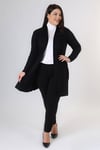 CEP BÜZGÜLÜ HIRKA SİYAH