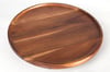 Metpoint Natura Akasya Ayaklı Yuvarlak Büyük Sunum Tabağı 32x6 cm