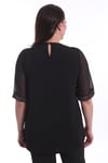 Şifonlu Abiye Gold Tunik 