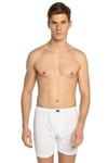 BoxerGümüş 3007 Arjantin Beyaz Erkek Paçalı Don