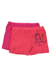 İç GiyimGümüş 3069 2'li Paket Likralı Kız Çocuk Boxer