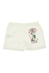 İç GiyimGümüş 3069 6'lı Paket Elastan Kız Çocuk Boxer