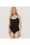 Atlet, Fanila, BodyGümüş 4025 6'lı Paket Çıtçıtlı İp Askılı Bayan Body