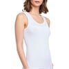 Atlet, Fanila, BodySedef Yıldız 1020 Geniş Askılı Papatya Bayan Atlet Beyaz