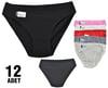 Külot, String, Tanga12'li Paket Tutku 0531 Nevra Beli Lastikli Bayan Elastan Bikini Külot