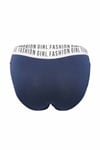 Külot, String, Tanga12'li Paket Tutku 0540 Hera Çizgili Beli Lastikli Elastan Bayan Bikini Külot