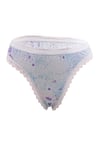 Külot, String, Tanga12'li Paket Tutku 0541 Leona Desenli Dantelli Elastan Bayan Bikini Külot