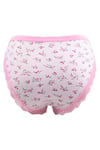 Külot, String, Tanga12'li Paket Tutku Nil 0528 Dantelli Desenli Bayan Elastan Bikini Külot