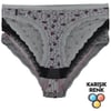 Külot, String, Tanga6'lı Paket Tutku 0528 Nil Desenli Dantelli Elastan Bayan Bikini Külot