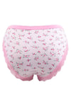 Külot, String, Tanga6'lı Paket Tutku 0528 Nil Desenli Dantelli Elastan Bayan Bikini Külot