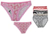 Külot, String, Tanga6'lı Paket Tutku 0530 Çakıl Elastan Puantiyeli Dantelli Bayan Bikini Külot