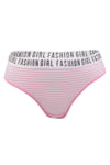 Külot, String, TangaTutku 0540 Hera 6'lı Paket Beli Lastikli Çizgili Bayan Elastan Bikini Külot