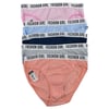 Külot, String, TangaTutku 0540 Hera 6'lı Paket Beli Lastikli Çizgili Bayan Elastan Bikini Külot