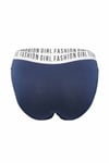 Külot, String, TangaTutku 0540 Hera 6'lı Paket Beli Lastikli Çizgili Bayan Elastan Bikini Külot