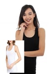 Atlet, Fanila, BodyTutku 12'li Paket Geniş Askılı Bayan Elastan Spor Atlet