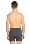 BoxerTutku 6'lı Paket Düğmeli Penye Erkek Düz Boxer