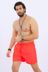 Neon Oranj Erkek Deniz Şortu