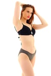 Taş Detaylı Kaplı Bikini Takım