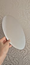 5 Adet Pasta Altlık 33cm Kalın Gümüş