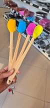 Ahşap Saplı Mini Spatula Set 4lü