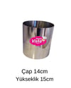 Çember Kalıp 14cm Çap Yükseklik 15cm