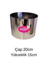 Çember Kalıp 20cm Çap Yükseklik 15cm