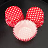 Cupcake Kalıbı Kırmızı Puanlı