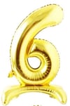 Folyo Balon Ayaklı Rakam Gold 70 cm