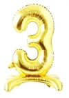 Folyo Balon Ayaklı Rakam Gold 70 cm