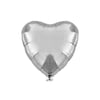 Folyo Balon Kalp Gümüş 40 Cm (18′′)